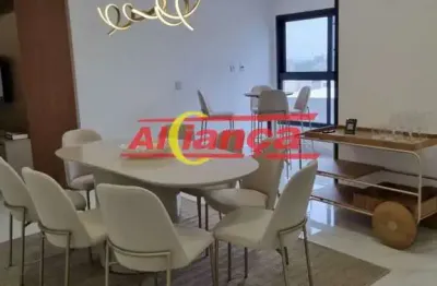 Apartamento à venda com 98.90m², 3 quartos, 3 banheiros - centro - guarulhos/sp.