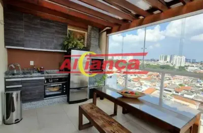 Cobertura duplex 3 dormitórios á venda em guarulhos