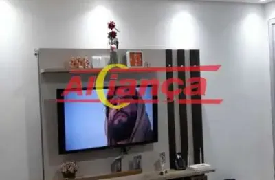 Apartamento com 2 dormitórios à venda, 46 m² - agua chata - guarulhos/sp