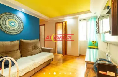 Apartamento com 2 dormitórios à venda, 67 m² - parque santo antônio ? guarulhos/sp
