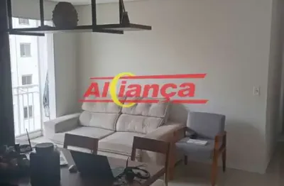 Vende-se apartamento de 52m², 2 quartos, varanda e 1 vaga. condomínio com segurança 24h!