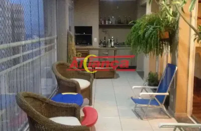 Apartamento 134m² 3 dormitórios 3 suítes à venda vl augusta guarulhos-