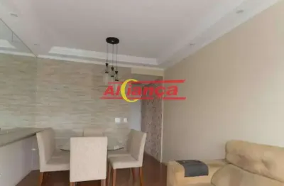 Apartamento com 2 dormitórios à venda, 59 m² -vila rio de janeiro - guarulhos - sp