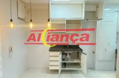 Apartamento com 2 quartos à venda, 45 m² - jardim guilhermino - guarulhos - sp