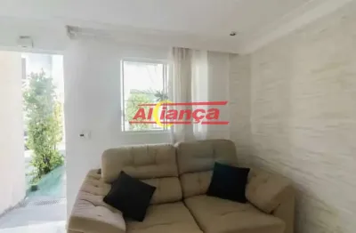 Segurança e modernidade ! lindo sobrado de condomínio no jd. papai