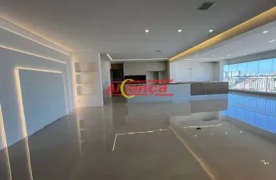 Apartamento com 3 quartos, sendo 3 suites à venda, 202 m² vila galvão - guarulhos - sp