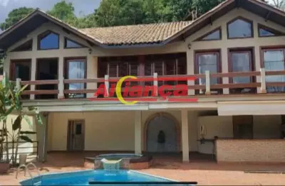 Sobrado com 4 dormitórios à venda, 500 m² - arujazinho ii - arujá/sp