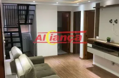 Apartamento com 2 dormitórios à venda, 83 m² - jd silvestre -  guarulhos/sp