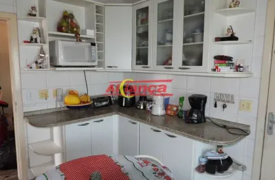 Apartamento com 3 dormitórios à venda, 107m² - vila galvão -  guarulhos/sp