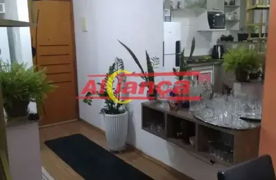 Apartamento duplex na cobertura semi mobiliado á venda - 84m² - jardim santo expedito - guarulhos
