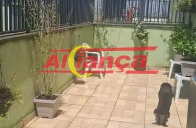 Apartamento duplex na cobertura semi mobiliado á venda - 84m² - jardim santo expedito - guarulhos