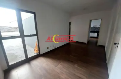 Apartamento espaçoso de 60m² com 2 quartos em excelente localização-  guarulhos-sp