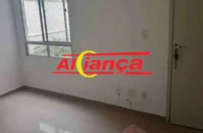 Apartamento com 02 quartos, 01 vaga, 42m², vila alzira - guarulhos/sp