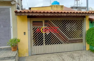 Casa térrea, 3 dormitórios com 1 suíte, vila paulista , guarulhos