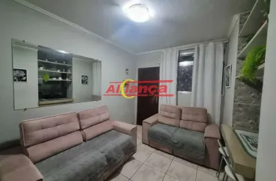 Apartamento com 2 dormitórios à venda, 50m² - jd. tranqüilidade - guarulhos/sp