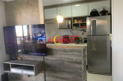 Apartamento no condomínio fatto passion, 2 dormitórios (1 suíte), vila augusta - guarulhos