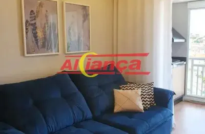 Apartamento com 2 dormitórios à venda, 54, m² - jardim do papai - guarulhos - sp