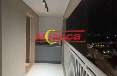 Apartamento à venda no vila nova bonsucesso guarulhos  2 dorms, varanda gourmet e lazer completo