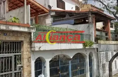 Sobrado com 2 dormitórios a venda, 186 m² jardim são roberto - guarulhos/sp