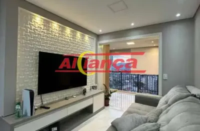 Apartamento com 2 dormitórios à venda, 68 m² - portal dos gramados - guarulhos - sp