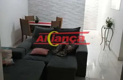 Apartamento com 2 dormitórios à venda, 86 m² - jardim vila galvão -  guarulhos/sp