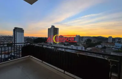 Stúdio moderno á venda com 33m² e mezanino na vila galvão em guarulhos/sp