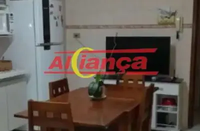 Sobrado à venda  2 suítes no jardim vila galvão - 1 vaga