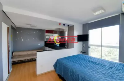 Apartamento com 1 dormitórios à venda, 39 m² - vila augusta -  guarulhos/sp
