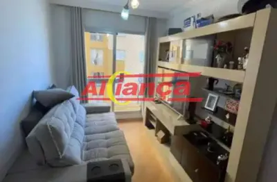 Apartamento com 2 dormitórios à venda, 52m² - jd. são judas tadeu - guarulhos/sp