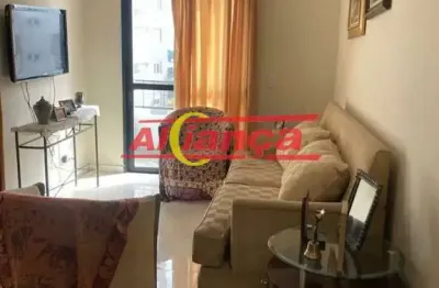 Apartanento 2 quartos sendo  1 suíte , no gopoúva 62m² - 1 vaga