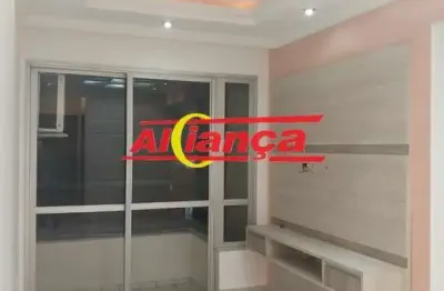 Apartamento com 2 dormitórios à venda, 69 m² - macedo - guarulhos - sp