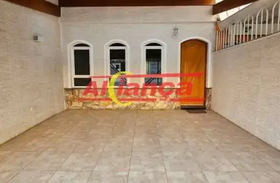 Sobrado 2 quartos, 2 vagas na vila galvão, a poucos metros do lago dos patos: