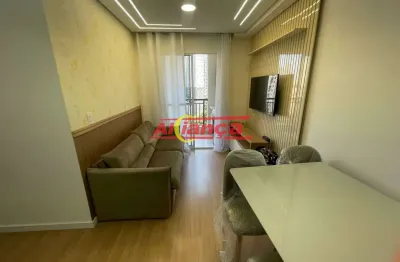 Apartamento no condominio gran vittá 47 m² 2 dormitórios - vila sorocabana - guarulhos/sp