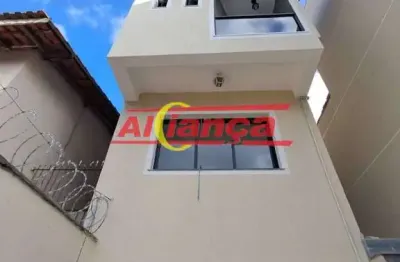 Lindo sobrado novo à venda 3 quartos sendo 1 suíte e 4 vagas no jardim vila galvão