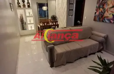 Apartamento 2 dormitórios - 1 suíte 57m² próximo a emílio ribas - gopoúva