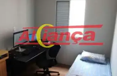 Apartamento com 3 dormitórios sendo 1 suite à venda, 74 m² -vila barros - guarulhos - sp