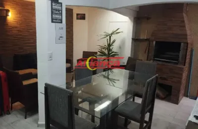 Sobrado em condomínio fechado com 3 quartos, 3 vagas , no jardim adriana - guarulhos - sp
