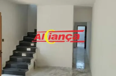 Sobrado a venda com 3 quartos, 2 vagas, 125m² - cidade serodio - guarulhos/sp.