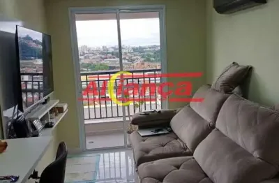Apartamento com 2 dormitórios à venda, 46m² - vila galvão - guarulhos/sp