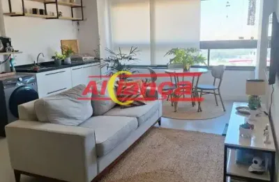 Apartamento com 2 dormitórios à venda, 69m² - vila augusta - guarulhos/sp