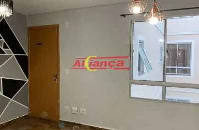 Apartamento com 2 dormitórios à venda, 45m² - água chata - guarulhos/sp