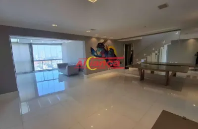 Cobertura duplex no place du solei 280m²  - 5 quartos com piscina privativa no jardim zaira