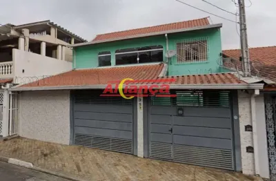 Casa com 3 dormitórios a venda, 250 m² - pq continental - guarulhos /sp