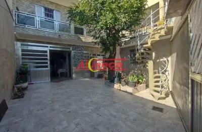 Sobrado com 3 quartos, 2 banheiros e 3 vagas à venda no jardim las vegas