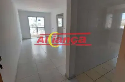 Apartamento c/62m²- torre única, seminovo, 2 quartos, sala c/sacada, 1 vaga, prédio c/ elevador.