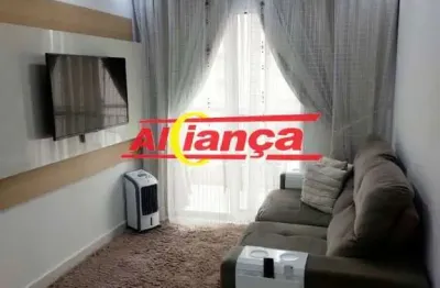Apartamento com 2 dormitórios à venda, 48 m² - gopouva - guarulhos/sp