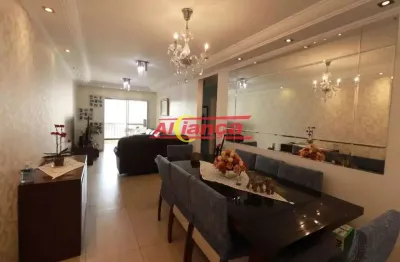 Apartamento à venda com 98m², 4 dormitórios , 2 vagas e varanda gourmet