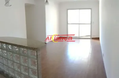 Ap. bosque maia ! 3 quartos/ 1 suite/ sacada / lazer / 2 vagas / 86 m2 589 mil !