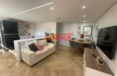 Apartamento cecap, 02 dormitórios totalmente reformado