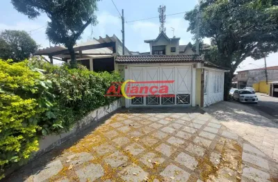 Lindo sobrado jardim vila galvão com 190 metros e 4 vagas